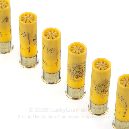 Large image of Cheap 20 Gauge Ammo For Sale - 2-3/4" 2-3/4 Dram 1 oz. #7-1/2 Shot Ammunition in Stock by Estate HV Hunting - 25 Rounds