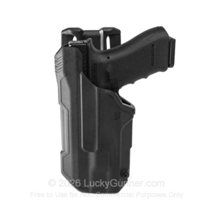 Large image of Holster - Outside the Waistband - Blackhawk - T-Series L2D Light Bearing Duty Holster - Left Hand