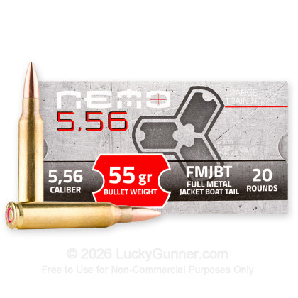 Image 1 of NEMO 5.56x45mm Ammo