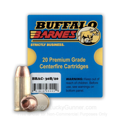 Image 2 of Shop by Popular Brand from Buffalo Bore Image 2 of Buffalo Bore .32 Auto (ACP) Ammo