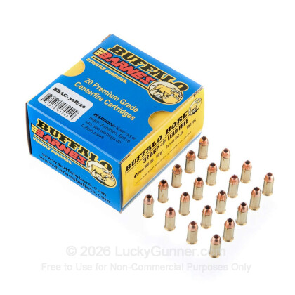 Image 3 of Shop by Popular Brand from Buffalo Bore Image 3 of Buffalo Bore .32 Auto (ACP) Ammo