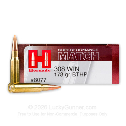 Image 1 of Hornady .308 (7.62X51) Ammo