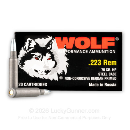 Image 1 of Wolf .223 Remington Ammo