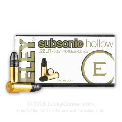 Image 1 of Eley .22 Long Rifle (LR) Ammo