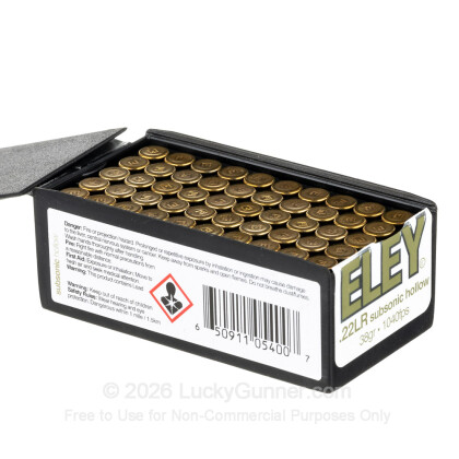 Image 3 of Eley .22 Long Rifle (LR) Ammo