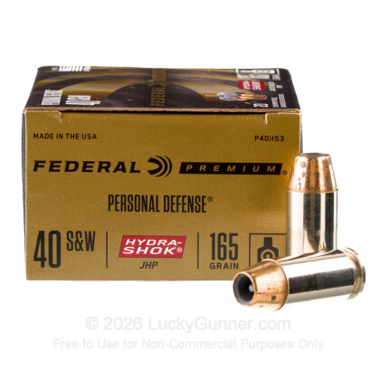 Image 2 of Shop by Popular Brand from Federal Image 2 of Federal .40 S&W (Smith & Wesson) Ammo