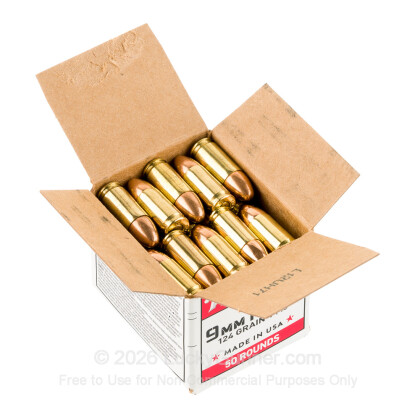 Image 3 of Winchester 9mm Luger (9x19) Ammo