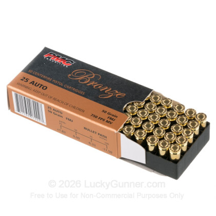 Image 3 of PMC .25 Auto (ACP) Ammo