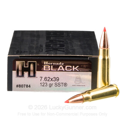 Image 2 of Hornady Ammo from Hornady Image 2 of Hornady 7.62X39 Ammo