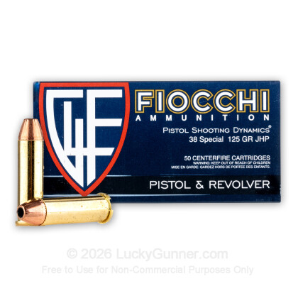 Image 2 of Fiocchi .38 Special Ammo