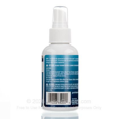 Large image of Gunslick Pump Ultra Lube Gun Oil for Sale - 4 oz pump bottle - Gunslick