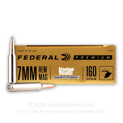 Image 2 of Federal 7mm Remington Magnum Ammo