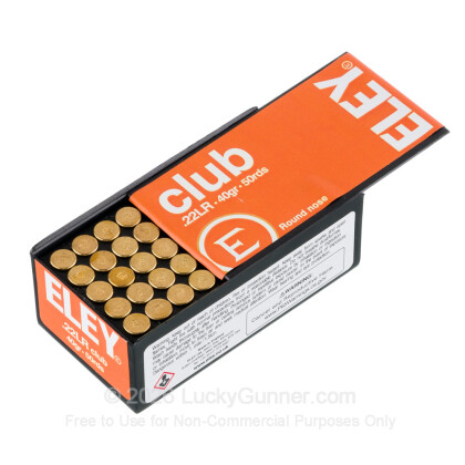 Image 3 of Eley .22 Long Rifle (LR) Ammo