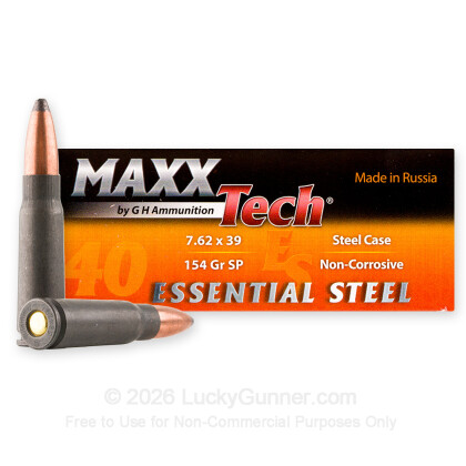 Image 1 of MaxxTech 7.62X39 Ammo