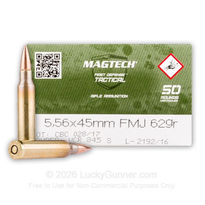 Image 1 of Magtech 5.56x45mm Ammo