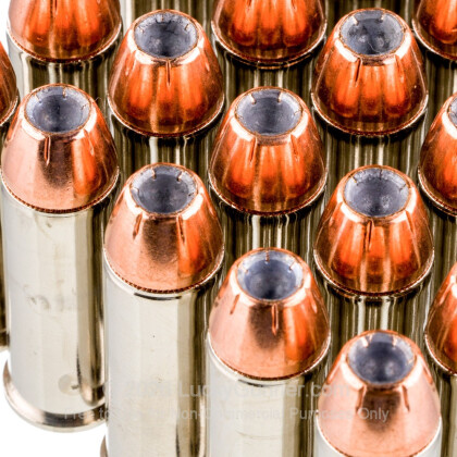 Large image of Cheap 44 Magnum Ammo For Sale – 200 Grain JHP Ammunition in Stock by Fiocchi - 25 Rounds