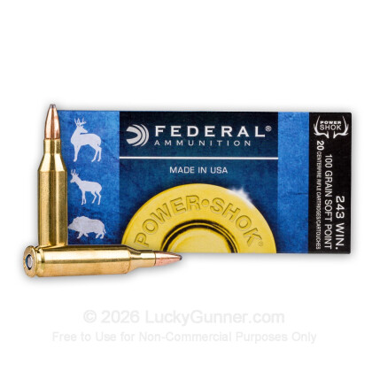 Image 2 of Federal .243 Winchester Ammo