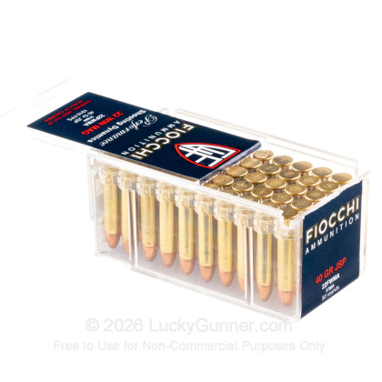 Image 3 of Fiocchi .22 Magnum (WMR) Ammo