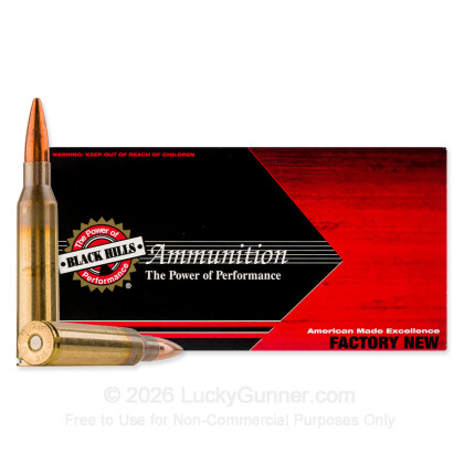 Large image of Black Hills 338 Lap Mag Ammo For Sale - 250gr OTM - 20rds