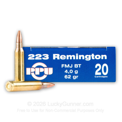 Image 2 of Shop by Popular Brand from Prvi Partizan Image 2 of Prvi Partizan .223 Remington Ammo