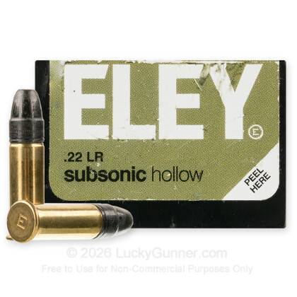 Image 1 of Eley .22 Long Rifle (LR) Ammo