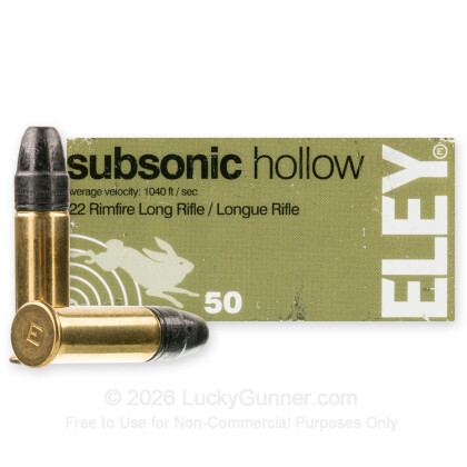 Image 2 of Eley .22 Long Rifle (LR) Ammo