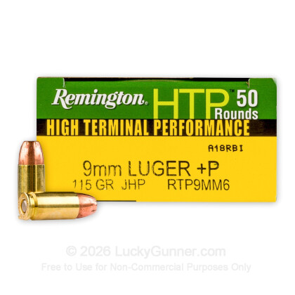 Image 1 of Remington 9mm Luger (9x19) Ammo