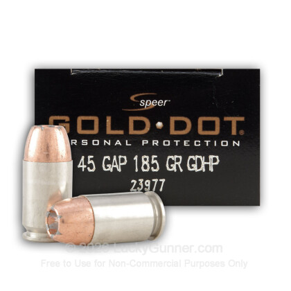 Image 1 of Speer .45 GAP Ammo