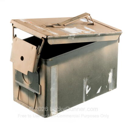 Large image of 50 Cal M2A1 Green Used Mil-Spec Ammo Cans For Sale