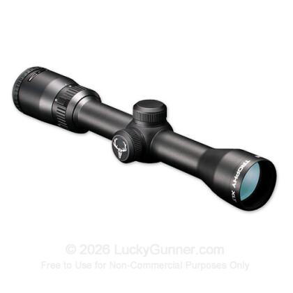 Large image of Bushnell Trophy XLT Shotgun Scope - 1.75-4x - 32mm - Circle-X - Black Matte