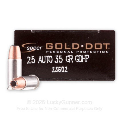 Image 1 of Speer .25 Auto (ACP) Ammo