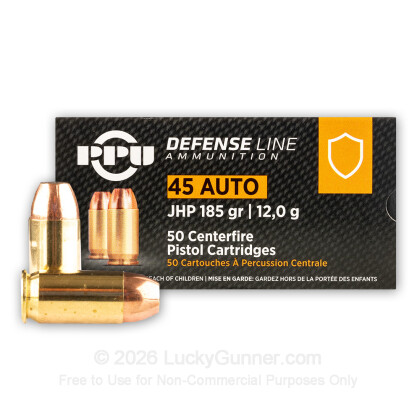 Image 2 of 45 ACP Ammo from Prvi Partizan Image 2 of Prvi Partizan .45 ACP (Auto) Ammo