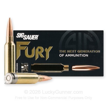 Large image of Sig Sauer Hybrid Match 277 Fury Ammo For Sale - 155 Grain HPBT MatchKing - 20 Rounds