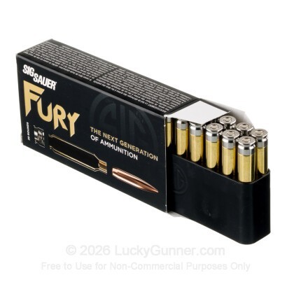 Large image of Sig Sauer Hybrid Match 277 Fury Ammo For Sale - 155 Grain HPBT MatchKing - 20 Rounds