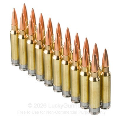 Large image of Sig Sauer Hybrid Match 277 Fury Ammo For Sale - 155 Grain HPBT MatchKing - 20 Rounds
