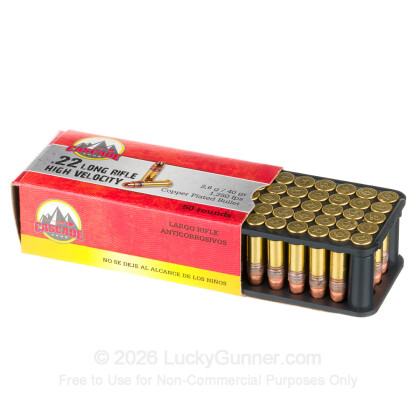 Image 3 of Cascade International .22 Long Rifle (LR) Ammo