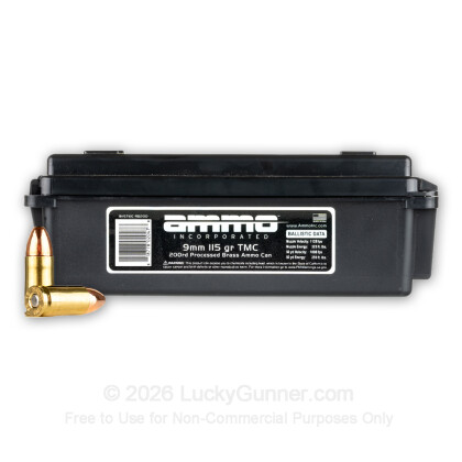 Image 1 of Ammo Incorporated 9mm Luger (9x19) Ammo
