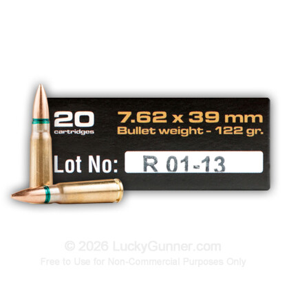 Image 3 of Arsenal 7.62X39 Ammo