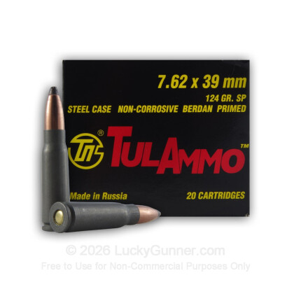Image 1 of Tula Cartridge Works 7.62X39 Ammo