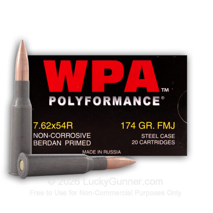 Image 1 of Wolf 7.62x54r Ammo