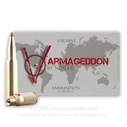 Image 2 of Nosler Ammunition .222 Remington Ammo