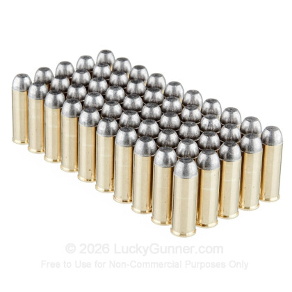 Large image of Bulk 45 Long Colt Ammo For Sale - 250 Grain RNFP Ammunition in Stock by Black Hills Ammunition - 500 Rounds