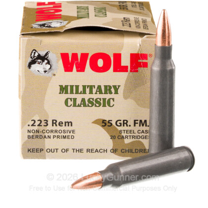 Image 2 of Wolf .223 Remington Ammo