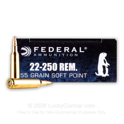 Image 2 of Federal .22-250 Remington Ammo