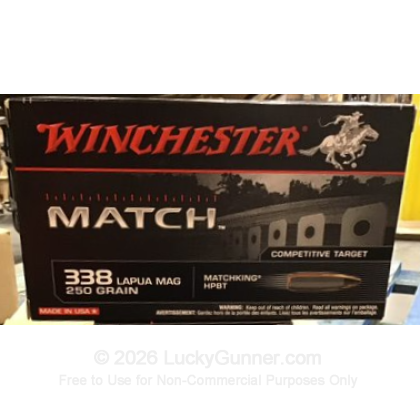 Image 1 of Winchester .338 Lapua Magnum Ammo