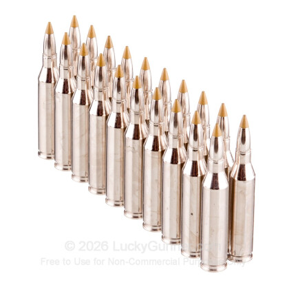 Large image of Premium 243 Ammo For Sale - 97 Grain Rapid Expansion Matrix Tip Ammunition in Stock by Browning BXR - 20 Rounds