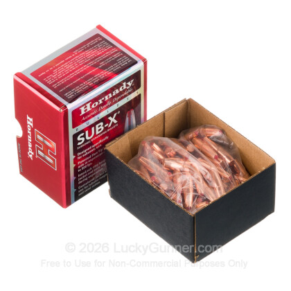 Large image of 300 BLK (.308") Bullets for Sale - Hdy 190gr Sub-X - 100pcs
