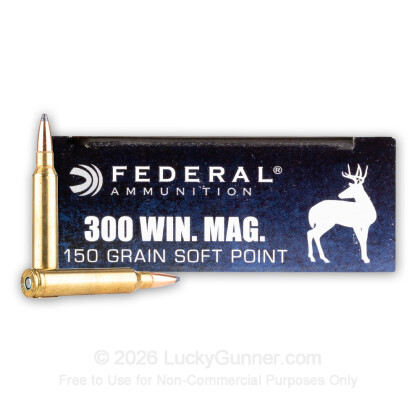 Image 2 of Federal .300 Winchester Magnum Ammo
