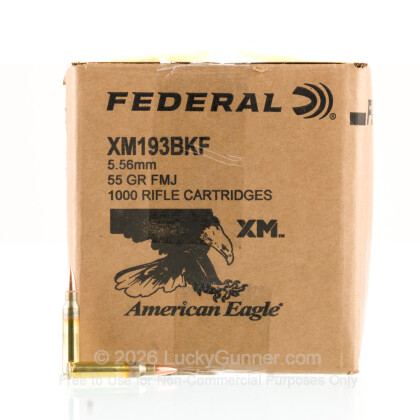 Image 1 of Federal 5.56x45mm Ammo
