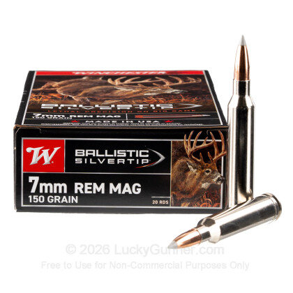 Image 2 of Winchester Ammo from Winchester Image 2 of Winchester 7mm Remington Magnum Ammo